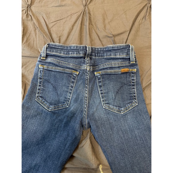 Joe's Jeans Women's Size 24 Blue Mid Rise Skinny Leg Denim‎ Jeans - Picture 3 of 5